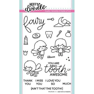 Heffy Doodle Clear Stamps - Absotoothly Awesome